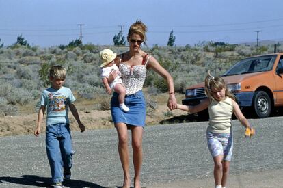 Julia Roberts en una escena de la película Erin Brockovich.