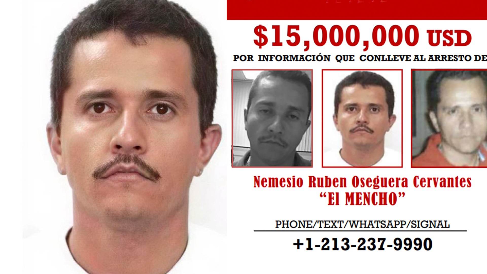 Cae Nemesio Oseguera, ‘El Mencho’, el narco más buscado, en un operativo de seguridad