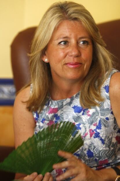 La regidora Ángeles Muñoz (PP).