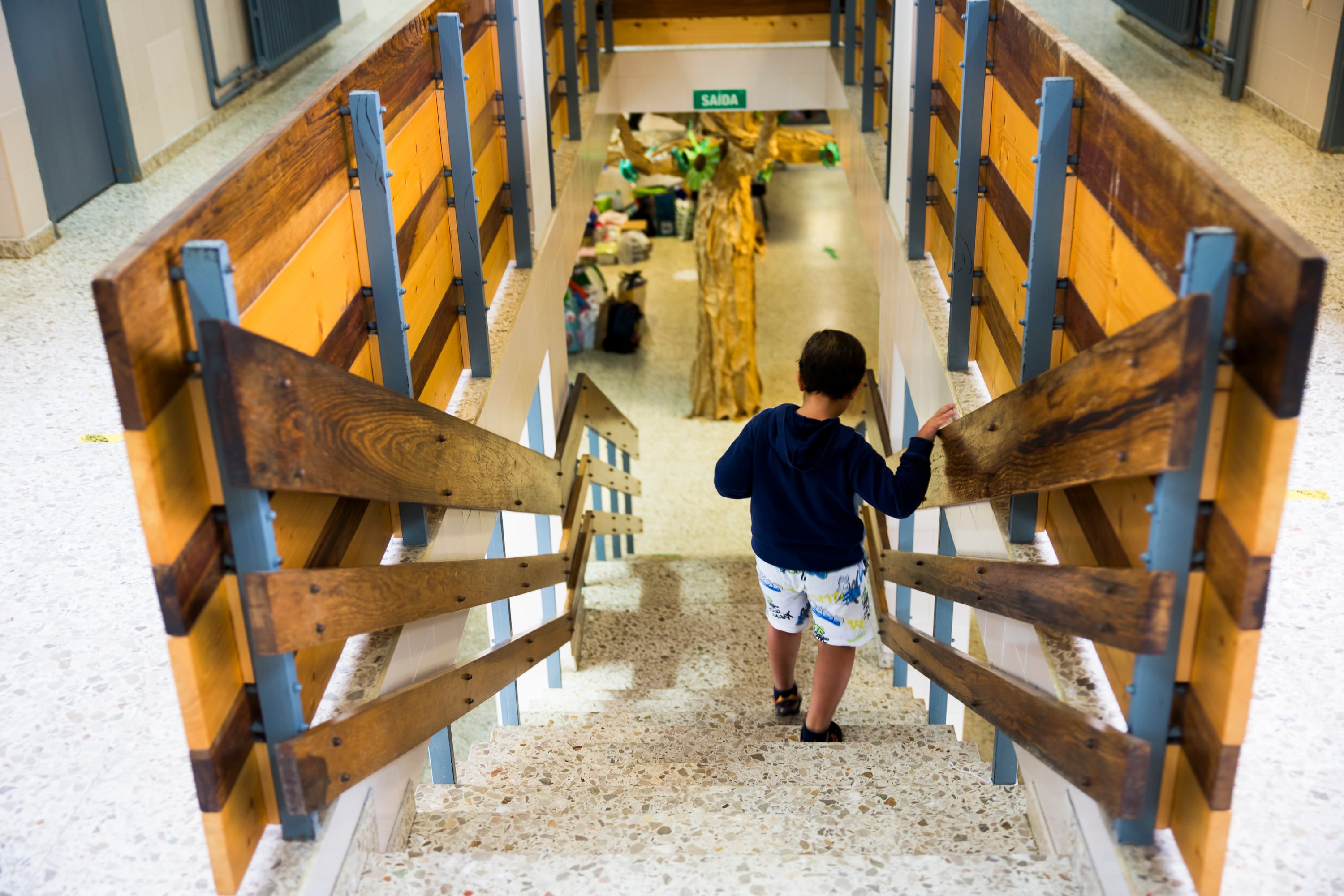 Colegio público gallego, en septiembre de 2025. 