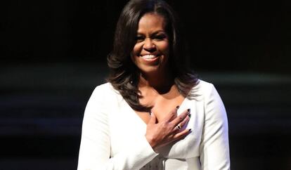 Michelle Obama, durante su paso por Londres el pasado diciembre. 