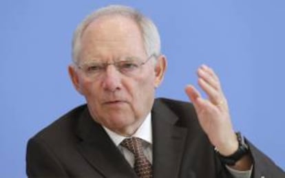 El ministro alemán de Finanzas, Wolfgang Schäuble. EFE/Archivo
