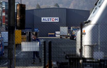 Una planta de Alstom en Francia