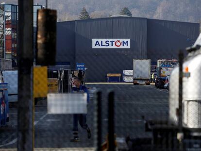 Una planta de Alstom en Francia