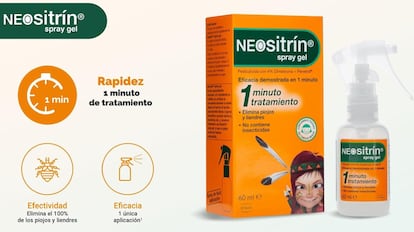 gel antipiojos para niños y adultos