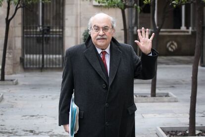 El consejero de Economía, Andreu Mas-Colell, en una imagen de archivo.
