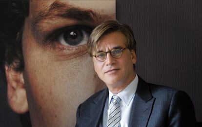 Aaron Sorkin, retratado en Madrid en octubre de 2010.