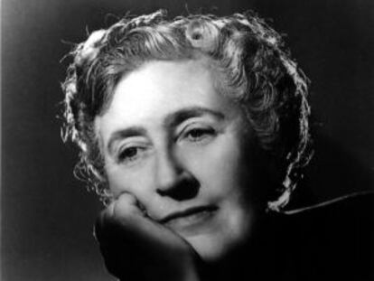 La escritora inglesa Agatha Christie.