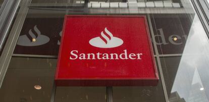 Vista de la sede del Banco Santander en Boston, Massachusetts, (Estados Unidos)