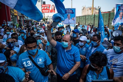 candidato presidencial Rafael Lopez Aliaga