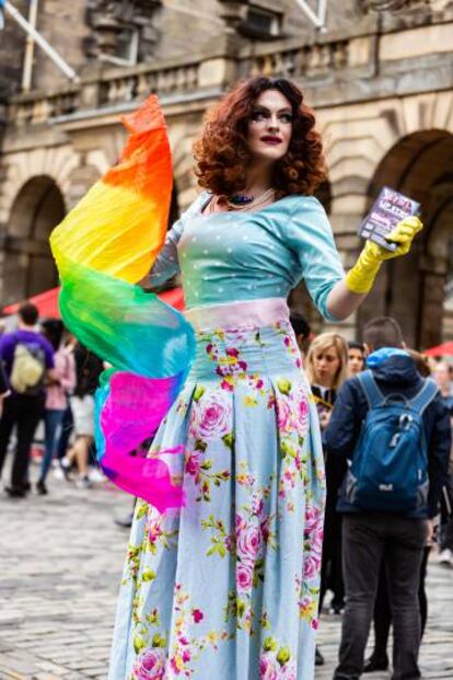 Una actuación de la pasada edición del Fringe de Edimburgo.