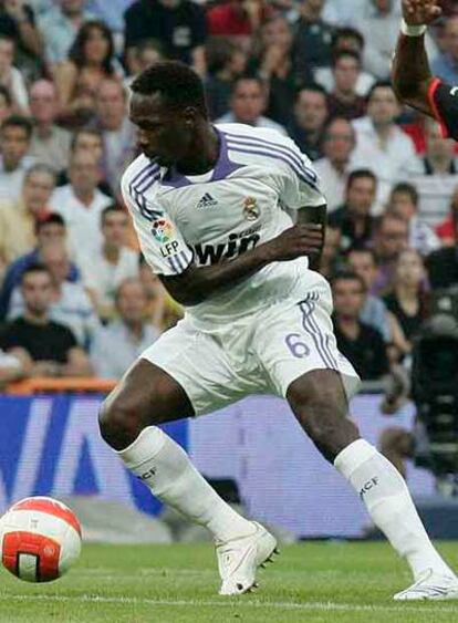 Diarra, en un encuentro de Liga.