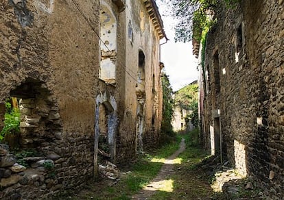 Calle de J&aacute;novas, en Huesca.