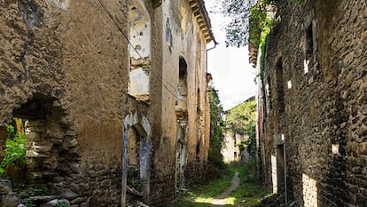 Calle de J&aacute;novas, en Huesca.