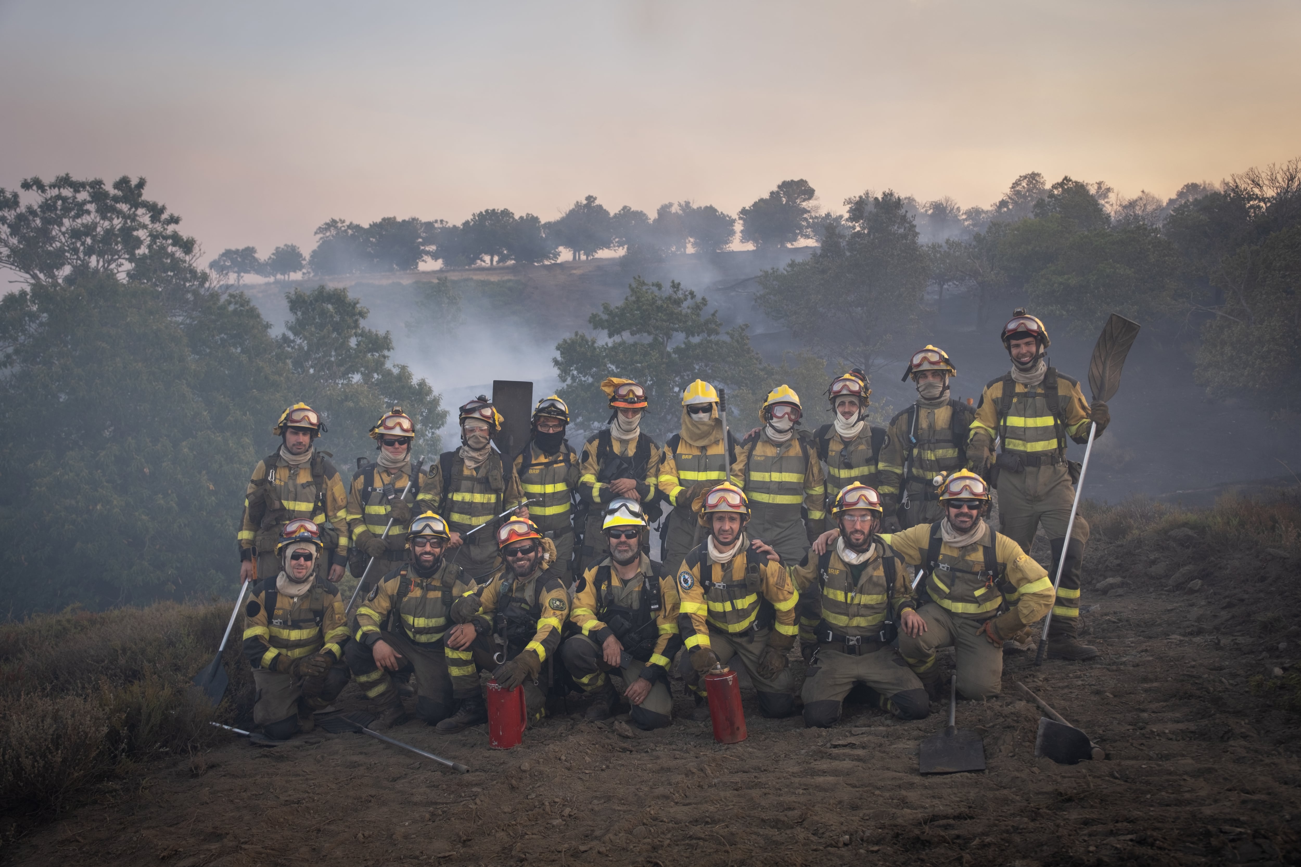 La Brigada de la hormiga: de cabeza a los peores incendios de Galicia