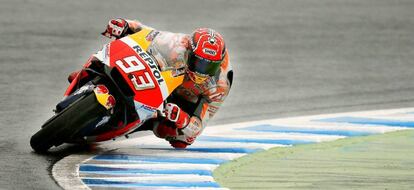 Márquez, en el circuito de Motegi.