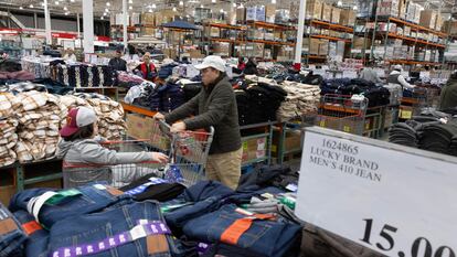 Consumer at a Costco