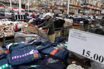 Consumer at a Costco