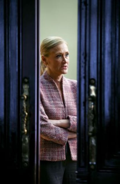 Cristina Cifuentes, pictured last week in Madrid.