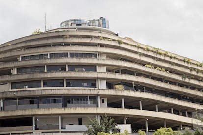 Vista del centro de detención gubernamental de El Helicoide, en Caracas, Venezuela.