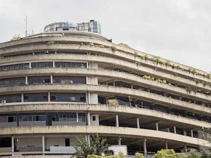 Vista del centro de detención gubernamental de El Helicoide, en Caracas, Venezuela.