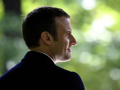 Emmanuel Macron, en APr&iacute;s el pasado mi&eacute;rcoles. 