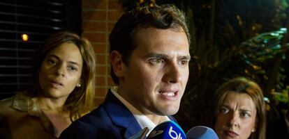 Albert Rivera, a Caracas, aquest dimarts.