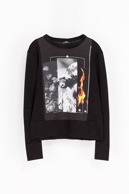 Sudadera de Zara (29,95 euros).