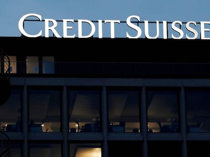 Edificio de Credit Suisse, en Ginebra (Suiza).
