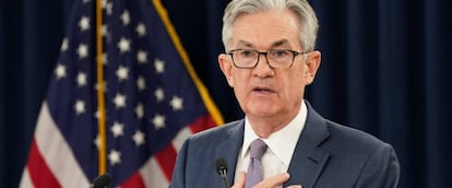 Presidente de la Fed, Jerome Powell.