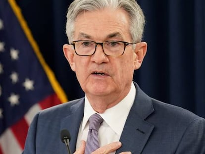 Presidente de la Fed, Jerome Powell.