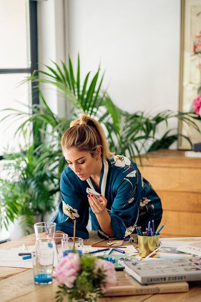 Blanca Suárez ha dado rienda suelta a otra de sus pasiones, el diseño, con esta carcasa.