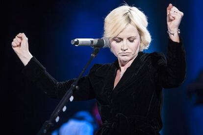 Dolores O´Riordan, de The Cranberries, recentment.