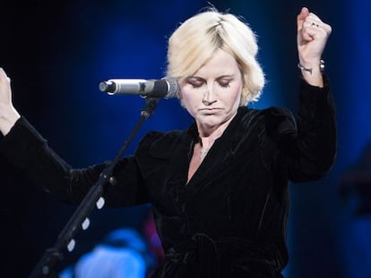 
 Dolores O&acute;Riordan, de The Cranberries, recentment.