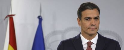 El presidente del Gobierno, Pedro Sánchez.