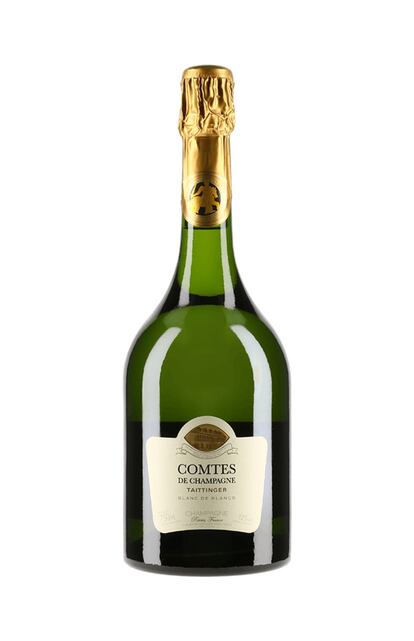 Con el sello de Taittinger. Se fabrica en añadas excepcionales, como la de 2007 con el sello del visionario Pierre Taittinger. Elaborado con chardonnay, de color amarillo pálido. Las burbujas, ligeras y abundantes, se elevan formando un cordón de espuma fina. La nariz es intensa y se abre a notas cremosas. En boca es amplio y estructurado. Elegante y persistente.
Precio: 164 euros