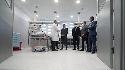 Inauguración del hospital de Estepona.