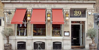 Fachada de uno de los restaurantes que el grupo Ibérica Food & Culture tiene en Londres. 