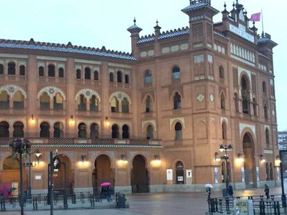 Imagen exterior de la plaza de toros de Las Ventas.