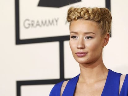 La rapera Iggy Azalea, en los premios Grammy.