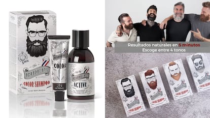 tintes en gel barba y bigote, just for men, ¿cuánto tiempo dura el tinte de la barba?, just for men barba, tinte para barba, disimular canas barba, tinte para barba y bigote