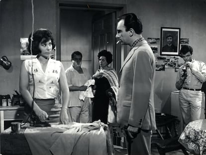 Fotograma de la película 'Rififí en la ciudad' (1963) de Jesús Franco, protagonizada por Fernando Fernán Gómez.