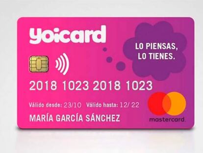 Yoigo lanza su tarjeta de crédito Yoicard
