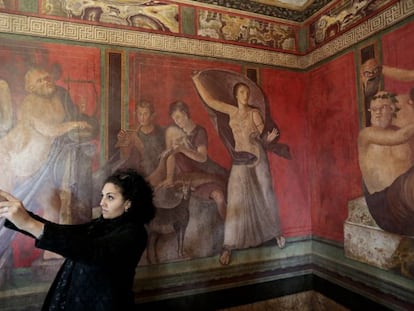 Villa dei Misteri, en Pompeya (Italia).