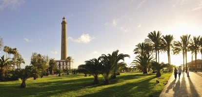 Faro de Maspalomas, en Gran Canarias.