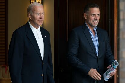 President Joe Biden and his son Hunter Biden