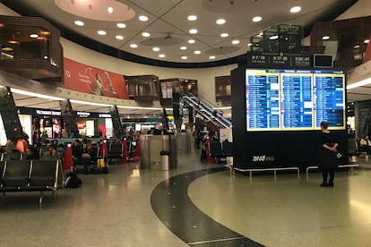 Imagen del aeropuerto barcelonés Josep Tarradellas-El Prat.