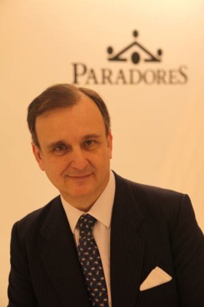 El director general de Paradores, Juan José Zaballa