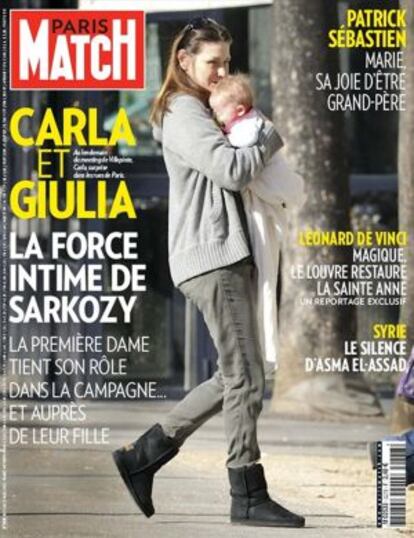 Portada de la revista francesa 'Paris Match'