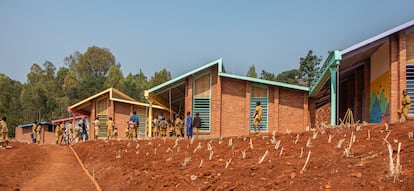 Escuela pública de Mwito (Ruanda), proyectada por la arquitecta Nerea Amorós, del estudio Creative Assemblages.